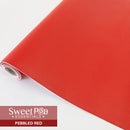 Perfect Pro™ Faux Leather - Pebbled Red 0.9mm | Sweet Pea.