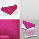 Perfect Pro™ Faux Leather - Glitter Hot Pink 0.7mm | Sweet Pea.