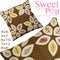 Petal Pillow Quilt Block 4x4 5x5 6x6 7x7 and 8x8 - Sweet Pea