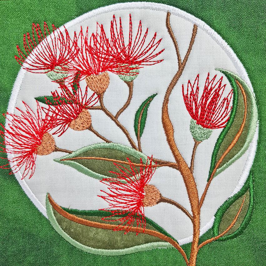 New Zealand Flora & Fauna Runner/Hanger 5x5 6x6 7x7 - Sweet Pea Australia In the hoop machine embroidery designs. in the hoop project, in the hoop embroidery designs, craft in the hoop project, diy in the hoop project, diy craft in the hoop project, in the hoop embroidery patterns, design in the hoop patterns, embroidery designs for in the hoop embroidery projects, best in the hoop machine embroidery designs perfect for all hoops and embroidery machines