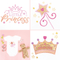 Prince & Princess Embroidery and Applique Set 4x4 5x5 6x6 - Sweet Pea