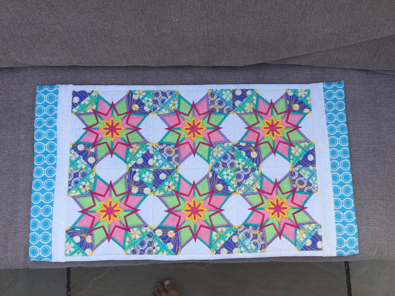 Star Kaleidoscope Quilt 4x4 5x5 6x6 7x7 - Sweet Pea