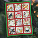Bulk Twelve Days of Christmas Quilt - Sweet Pea In The Hoop Machine Embroidery Design
