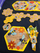Honeybee Placemat & Coaster Set - Sweet Pea
