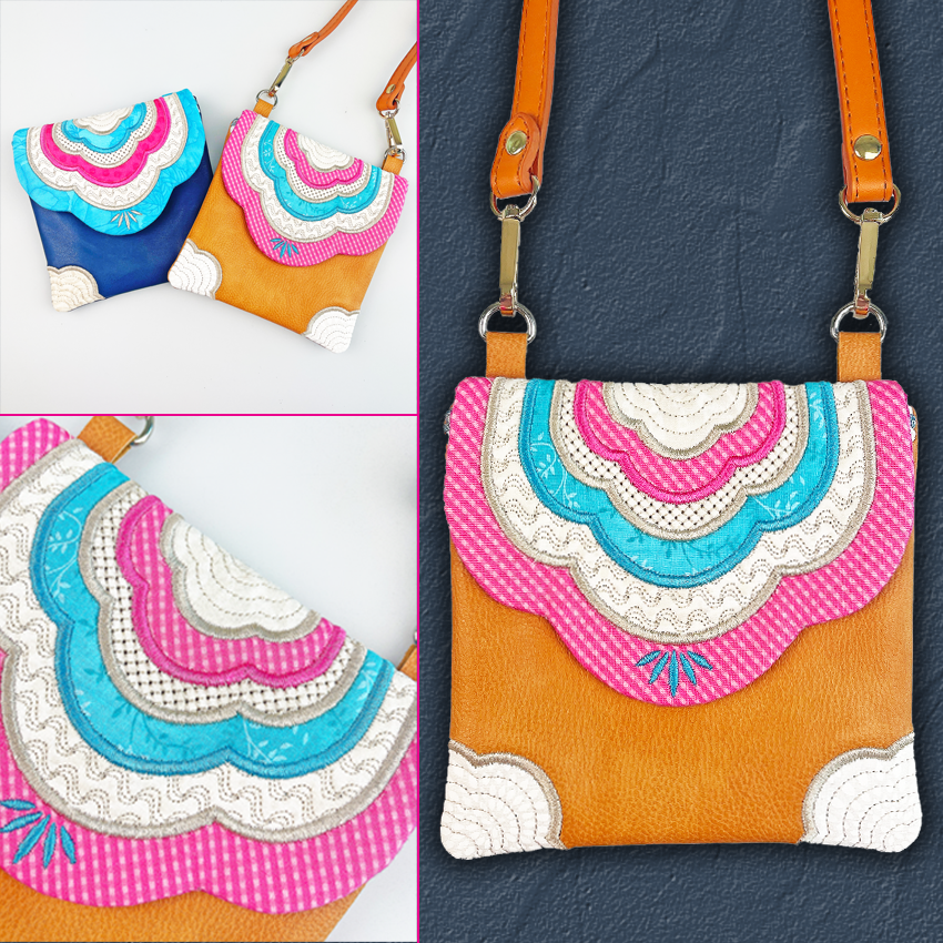 Ripple Purse 5x5 6x6 7x7 8x8