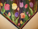Tulip Fields Hanger 4x4 5x5 6x6 7x7 8x8 - Sweet Pea In The Hoop Machine Embroidery Design