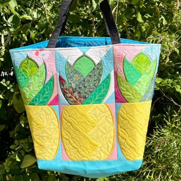 Herringbone Pineapple Blocks/Tote Bag 4x4 5x5 6x6 - Sweet Pea Australia In the hoop machine embroidery designs. in the hoop project, in the hoop embroidery designs, craft in the hoop project, diy in the hoop project, diy craft in the hoop project, in the hoop embroidery patterns, design in the hoop patterns, embroidery designs for in the hoop embroidery projects, best in the hoop machine embroidery designs perfect for all hoops and embroidery machines