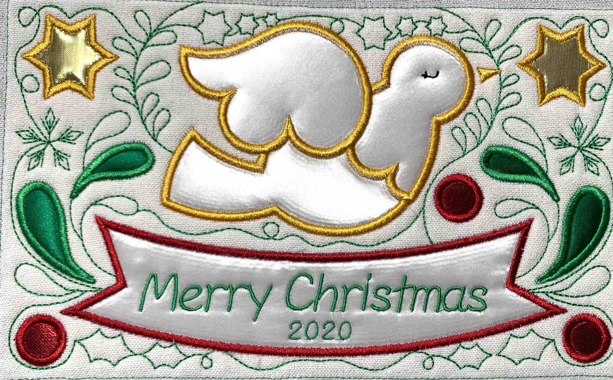 BOW Christmas Wonder Mystery Quilt Block 12 - Sweet Pea Australia In the hoop machine embroidery designs. in the hoop project, in the hoop embroidery designs, craft in the hoop project, diy in the hoop project, diy craft in the hoop project, in the hoop embroidery patterns, design in the hoop patterns, embroidery designs for in the hoop embroidery projects, best in the hoop machine embroidery designs perfect for all hoops and embroidery machines