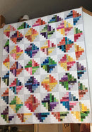 Floral Plates Quilt 5x5 6x6 7x7 - Sweet Pea