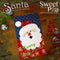 Santa Merry Christmas Mugrug 5x7 6x10 7x12 9.5x14 - Sweet Pea