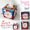 Santa and Mrs Claus Tissue Box 5x7 - Sweet Pea