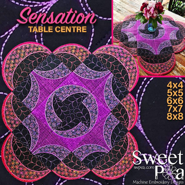 Sensation Table Centre Piece 4x4 5x5 6x6 7x7 8x8 - Sweet Pea