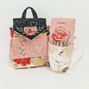 Wallet & Mug Bag Set | Sweet Pea.