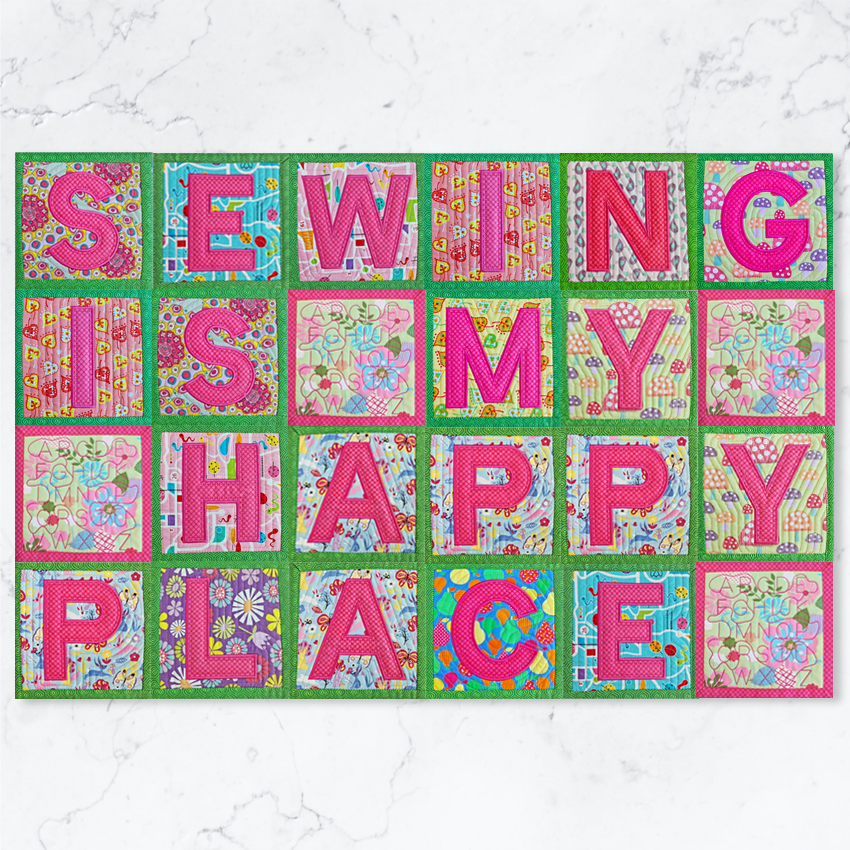 All-Round Alphabet Blocks & Quilt 4x4 5x5 6x6 7x7 8x8 - Sweet Pea Australia In the hoop machine embroidery designs. in the hoop project, in the hoop embroidery designs, craft in the hoop project, diy in the hoop project, diy craft in the hoop project, in the hoop embroidery patterns, design in the hoop patterns, embroidery designs for in the hoop embroidery projects, best in the hoop machine embroidery designs perfect for all hoops and embroidery machines