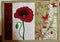 Poppy Flower Block Add-on 5x7 6x10 8x12 - Sweet Pea