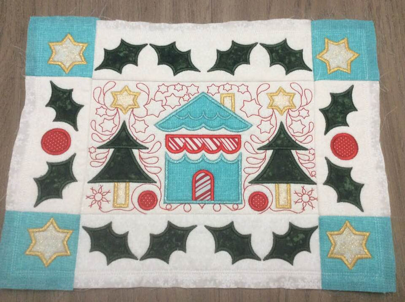 BOW Christmas Wonder Mystery Quilt Block 9 - Sweet Pea
