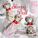 Sleepy Doll 5x7 and 6x10 - Sweet Pea