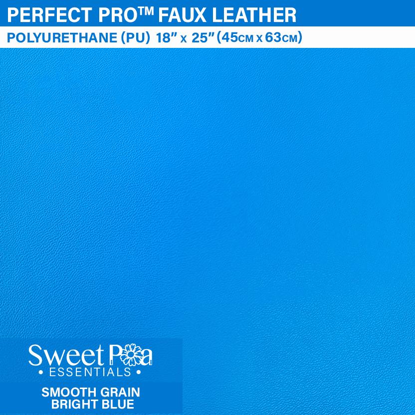 Perfect Pro™ Faux Leather - Smooth Grain Bright Blue 0.8mm - Sweet Pea Australia In the hoop machine embroidery designs. in the hoop project, in the hoop embroidery designs, craft in the hoop project, diy in the hoop project, diy craft in the hoop project, in the hoop embroidery patterns, design in the hoop patterns, embroidery designs for in the hoop embroidery projects, best in the hoop machine embroidery designs perfect for all hoops and embroidery machines