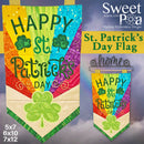 St. Patrick's Day Flag 5x7 6x10 7x12 | Sweet Pea.