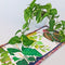 Indoor Plants Table Runner 5x7 6x10 7x12 - Sweet Pea In The Hoop Machine Embroidery Design