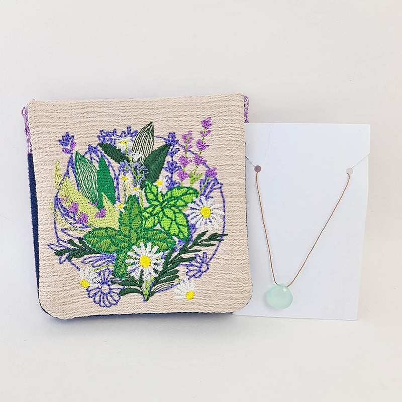 Herbaceous Pouch 4x4 5x5 | Sweet Pea.