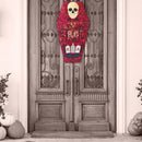 Trick or Treat Coffin Shaped Hanger/Runner 5x7 6x10 7x12 - Sweet Pea