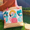 Tropical Flamingo Tote Bag 5x7 6x10 7x12 - Sweet Pea