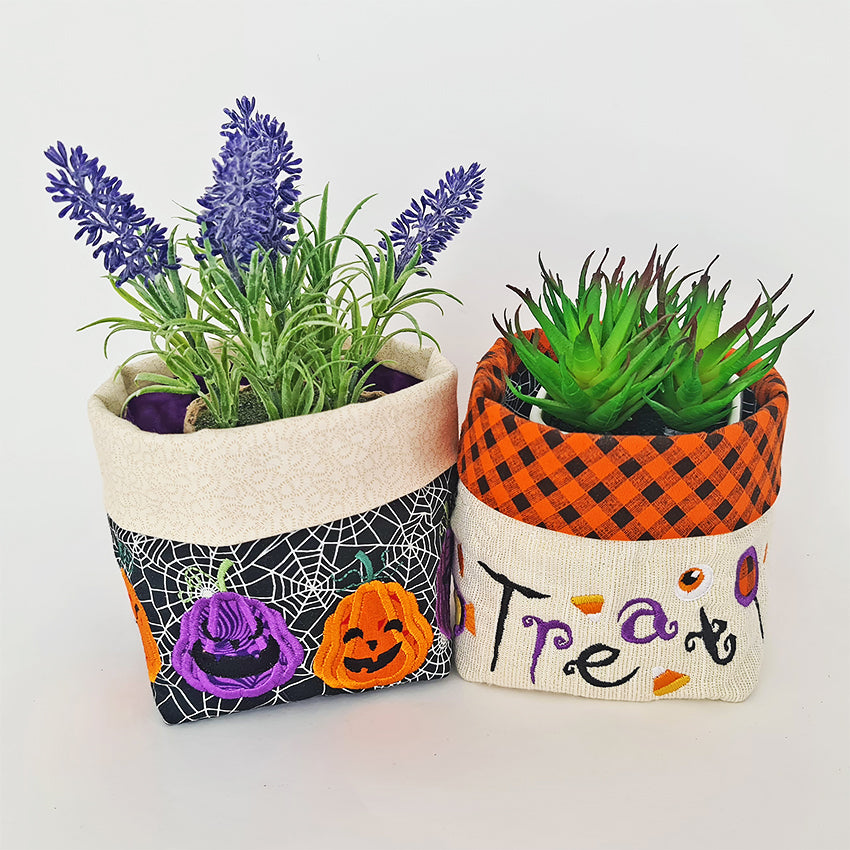 Halloween Fabric Baskets 5x7 6x10 7x12 8x12 9.5x14 - Sweet Pea Australia In the hoop machine embroidery designs. in the hoop project, in the hoop embroidery designs, craft in the hoop project, diy in the hoop project, diy craft in the hoop project, in the hoop embroidery patterns, design in the hoop patterns, embroidery designs for in the hoop embroidery projects, best in the hoop machine embroidery designs perfect for all hoops and embroidery machines