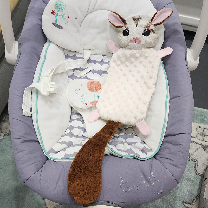 Embroidered baby discount comforter