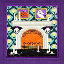 BOW Halloween Haunted House Quilt - Block 10 - Sweet Pea In The Hoop Machine Embroidery Design hoop machine embroidery designs, embroidery patterns, embroidery set, embroidery appliqué, hoop embroidery designs, small hoop designs, the best in the hoop machine embroidery designs, the best in the hoop sewing and embroidery designs
