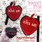 Sweetheart Zipper Purse 4x4 5x5 6x6 - Sweet Pea