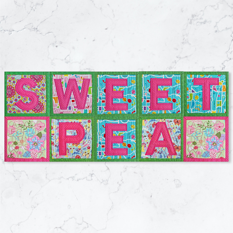 All-Round Alphabet Blocks & Quilt