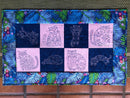 Cat Wall Hanging Redwork Pattern 4x4 5x5 6x6 - Sweet Pea