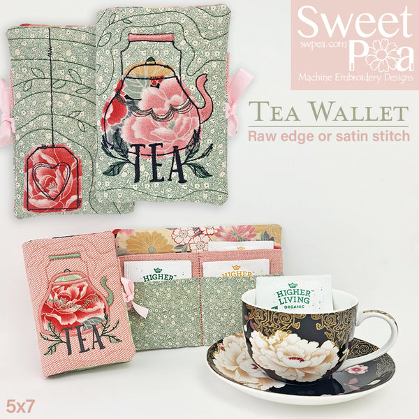 Tea Wallet 5x7 | Sweet Pea.