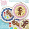 Teddy Bear Applique with Flowers or Balloons. - Sweet Pea