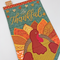 Thanksgiving Flag & Be Thankful Mug Rug set 5x7 6x10 7x12 - Sweet Pea In The Hoop Machine Embroidery Design