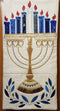 Hanukkah Wall Hanging 5x7 6x10 8x12 - Sweet Pea