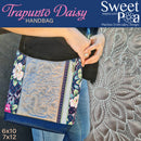 Trapunto Daisy Handbag 6x10 7x12 | Sweet Pea.