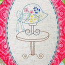 Treasured Notions Block of the Month Quilt 5x7 6x10 7x12 - Sweet Pea In The Hoop Machine Embroidery. in the hoop machine embroidery designs, in the hoop embroidery designs, in the hoop designs, in the hoop sewing machine embroidery designs, in the hoop embroidery patterns, best in the hoop machine embroidery designs, in the hoop projects Design