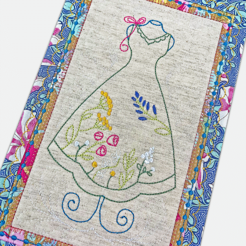 BOM Treasured Notions Quilt - Block 1 - Sweet Pea Australia In the hoop machine embroidery designs. in the hoop project, in the hoop embroidery designs, craft in the hoop project, diy in the hoop project, diy craft in the hoop project, in the hoop embroidery patterns, design in the hoop patterns, embroidery designs for in the hoop embroidery projects, best in the hoop machine embroidery designs perfect for all hoops and embroidery machines