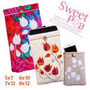 Tulip Phone or Tablet Case 5x7 6x10 7x12 8x12 - Sweet Pea