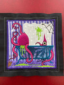 BOW Halloween Haunted House Quilt - Block 2 - Sweet Pea In The Hoop Machine Embroidery Design hoop machine embroidery designs, embroidery patterns, embroidery set, embroidery appliqué, hoop embroidery designs, small hoop designs, the best in the hoop machine embroidery designs, the best in the hoop sewing and embroidery designs