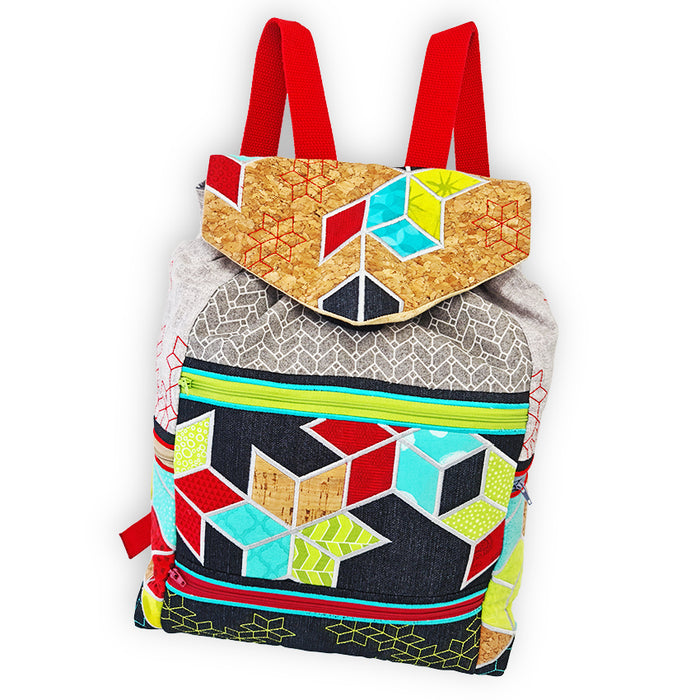Galaxy Geometric Backpack
