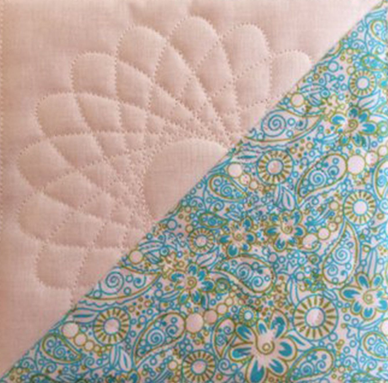 Chevron quilt block ITH in the hoop machine embroidery design