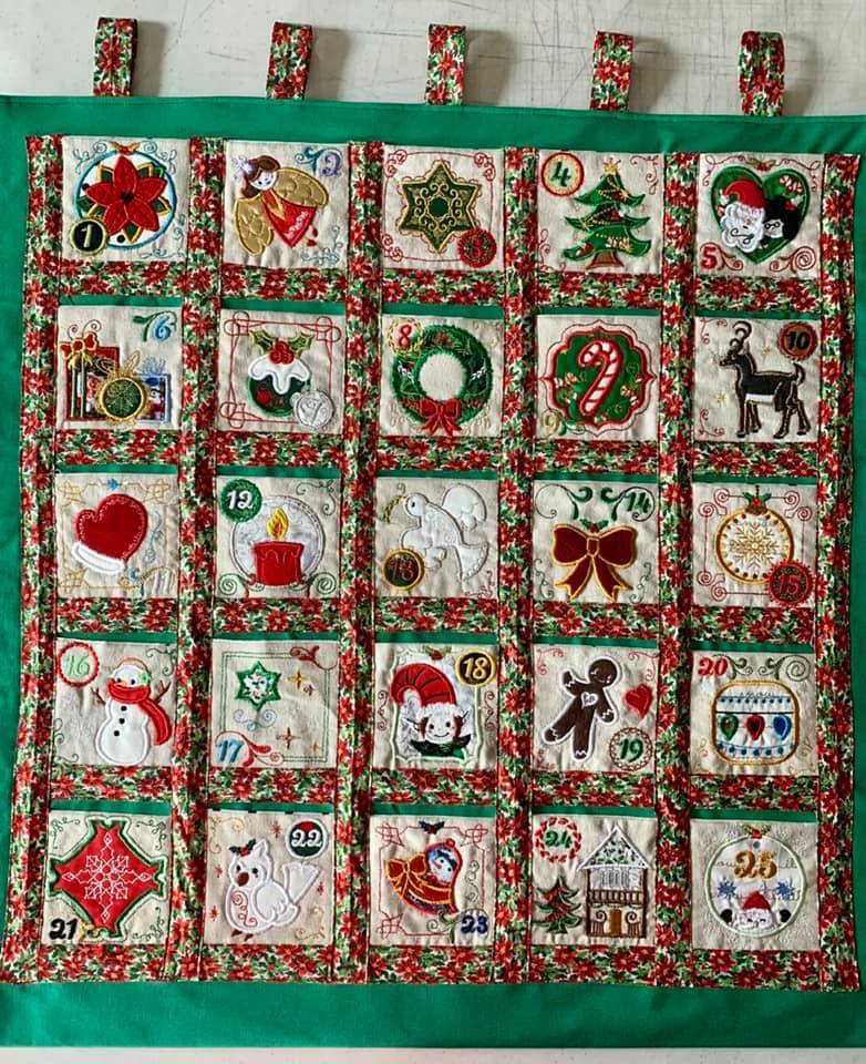 Bulk Christmas Advent Calendar Blocks 1 to 25 - Sweet Pea Australia In the hoop machine embroidery designs. in the hoop project, in the hoop embroidery designs, craft in the hoop project, diy in the hoop project, diy craft in the hoop project, in the hoop embroidery patterns, design in the hoop patterns, embroidery designs for in the hoop embroidery projects, best in the hoop machine embroidery designs perfect for all hoops and embroidery machines