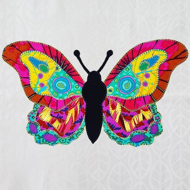 Butterfly Large Applique Machine Embroidery Design