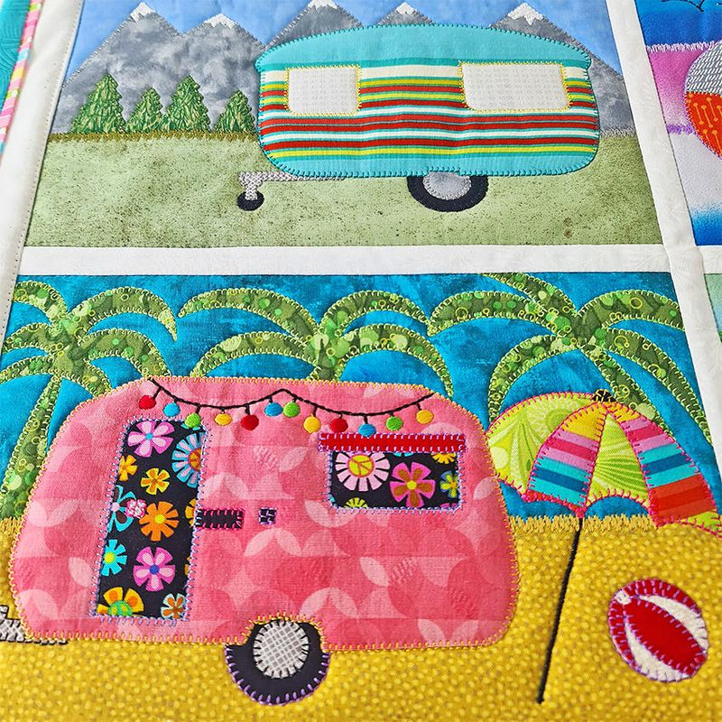 Caravan Quilt Sewing Pattern | Sweet Pea.