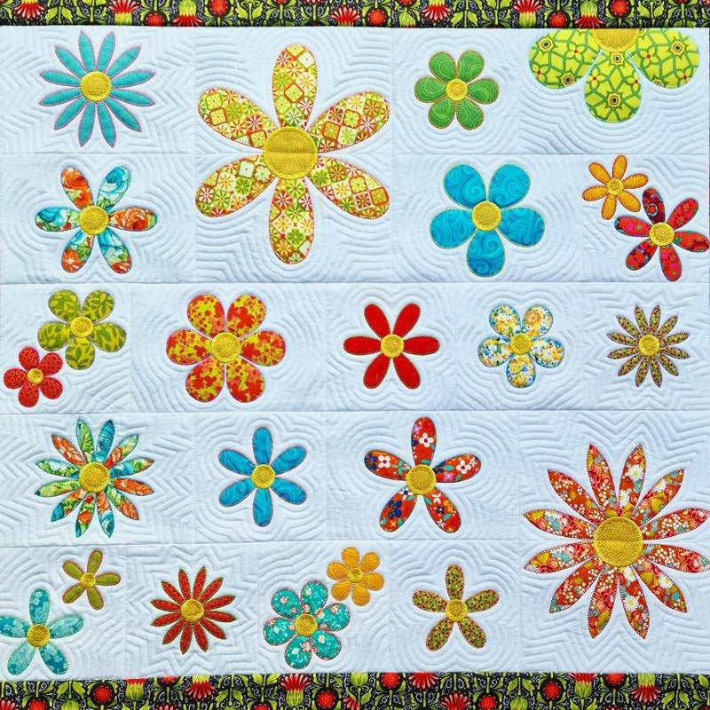 Flower Quilt Sewing Pattern