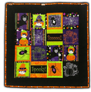 Halloween Quilt 5x5, 6x6, 7x7 and 8x8 - Sweet Pea