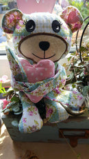 Huggie Bear Stuffie Stuffed Toy 5x7 6x10 - Sweet Pea